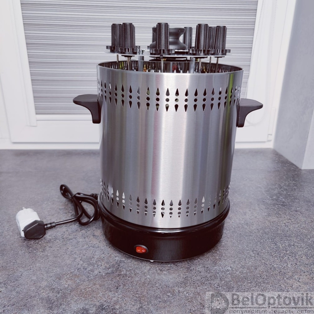 Шашлычница электрическая Barbeque Maker модель KLB-901 (9 шампуров) - фото 2 - id-p179623572