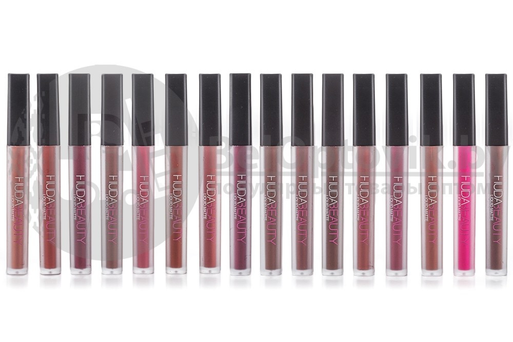 Набор матовых помад Huda Beauty Liquid Matte - фото 6 - id-p179630770