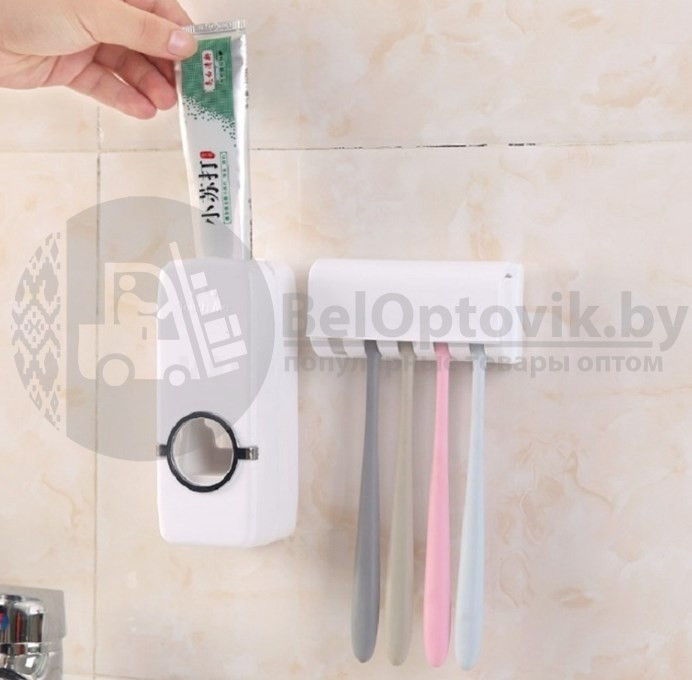 Механический дозатор зубной пасты Toothpaste Dispencer - фото 2 - id-p179630778