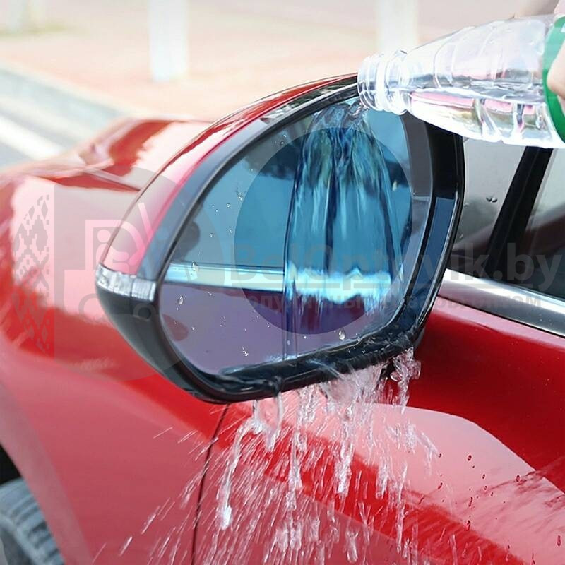 Мембрана на зеркало автомобиля водонепроницаемая Антидождь Waterproof Membrane диаметр 9см - фото 3 - id-p179629741