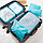 Набор дорожных сумок для путешествий Laundry Pouch, 6 шт Бордовый, фото 10