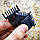 Портативный триммер для стрижки и окантовки волос и бороды  Geemy GM-6605  (3 насадки), фото 7