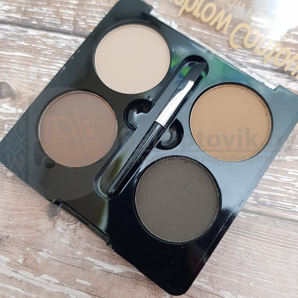 Ликвидация Maxi набор для макияжа бровей PRO. BROWS от MAC (4 оттенка теней, карандаш, кисть для нанесения, - фото 8 - id-p179626658