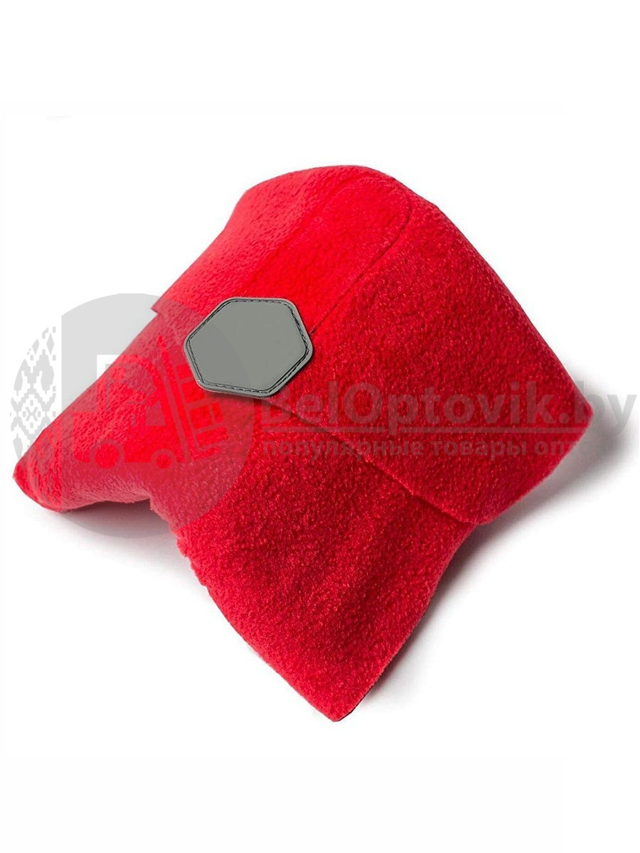 Подушка - шарф для путешествий Travel Pilows The Internal Support Красный - фото 3 - id-p179628668