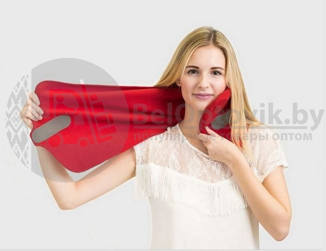 Подушка - шарф для путешествий Travel Pilows The Internal Support Красный - фото 5 - id-p179628668