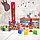 Паровозик домино Domino Train Стройка кирпичиками, световые и звуковые эффекты, фото 5