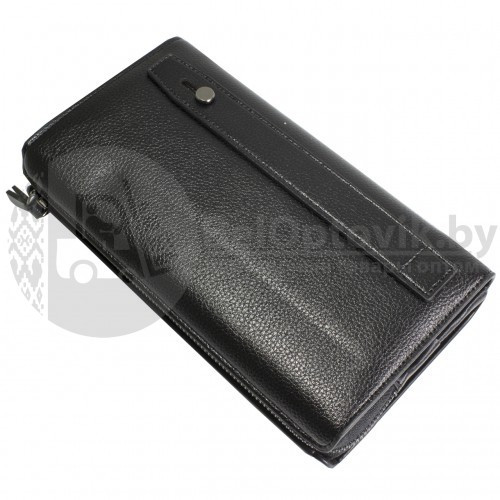 Мужское портмоне клатч на молнии, с ручкой Baellerry Maxi Libero S1001 Коричневое - фото 4 - id-p179629777