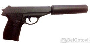 Модель пистолета G.3 Walthe PPS с глушителем (Galaxy)