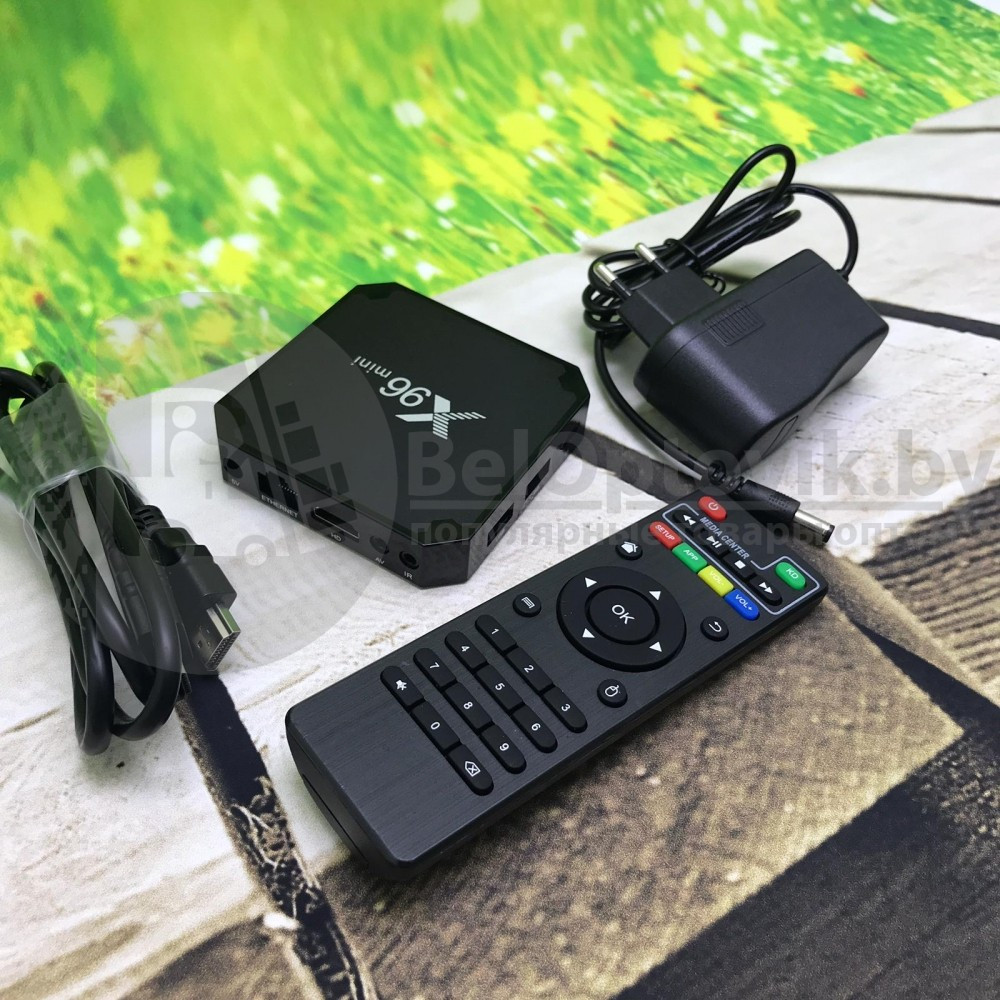 ТВ-приставка Android Smart TV Box X96 Mini 2GB/16GB Wi-FiПульт д/у - фото 3 - id-p179628689