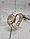 Часы наручные женские Dior 6118 G (со стразами) Белые, фото 3