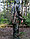Костюм камуфляжный (Маскхалат) для охоты и рыбалки летний, непромакаемый. Браш хвоя (одевается поверх одежды), фото 7