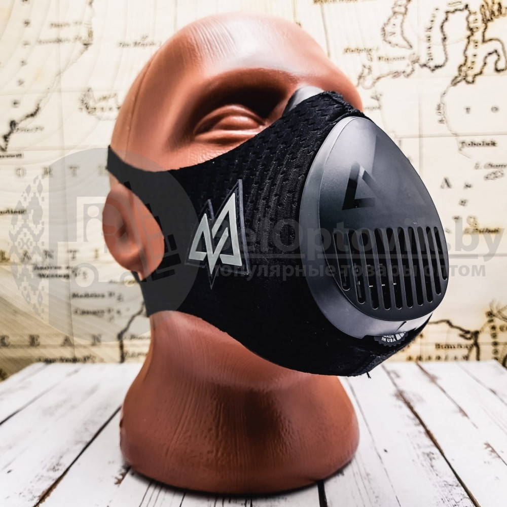 Тренировочная маска Training Mask 3.0 Размер S (45-70кг) - фото 9 - id-p179629825