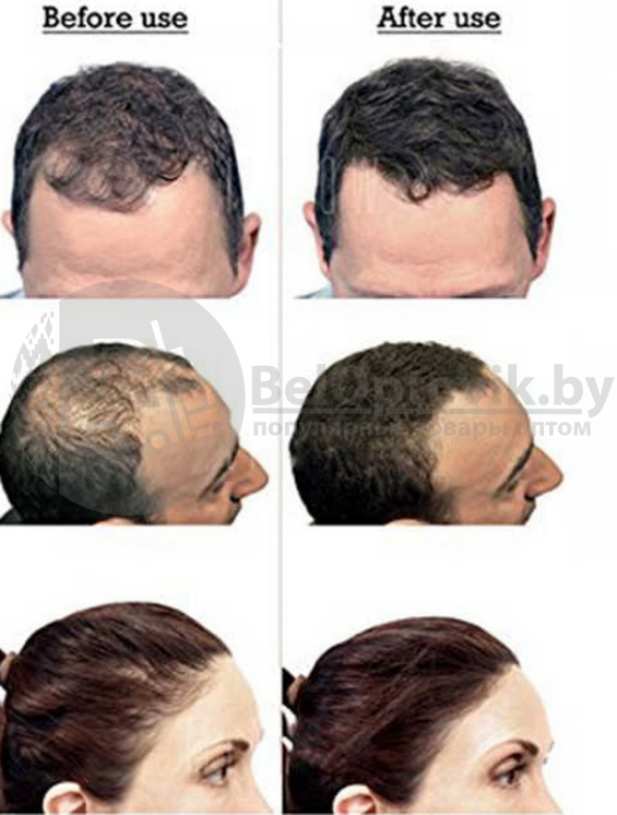 Загуститель волос Lutino Hair building fibber (Black), 25g - фото 2 - id-p179630969