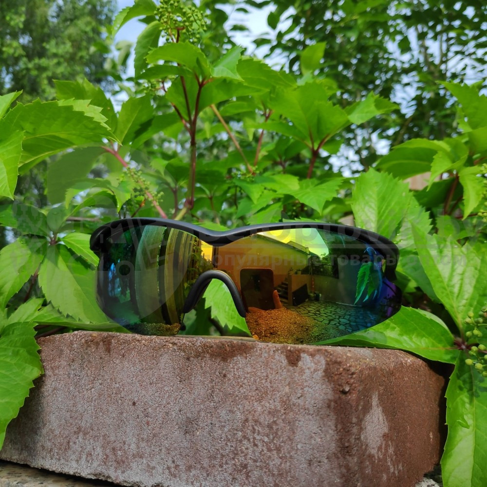 Солнцезащитные поляризованные антибликовые очки Tac Glasses для водителей и спорта (радужные) - фото 3 - id-p179626736