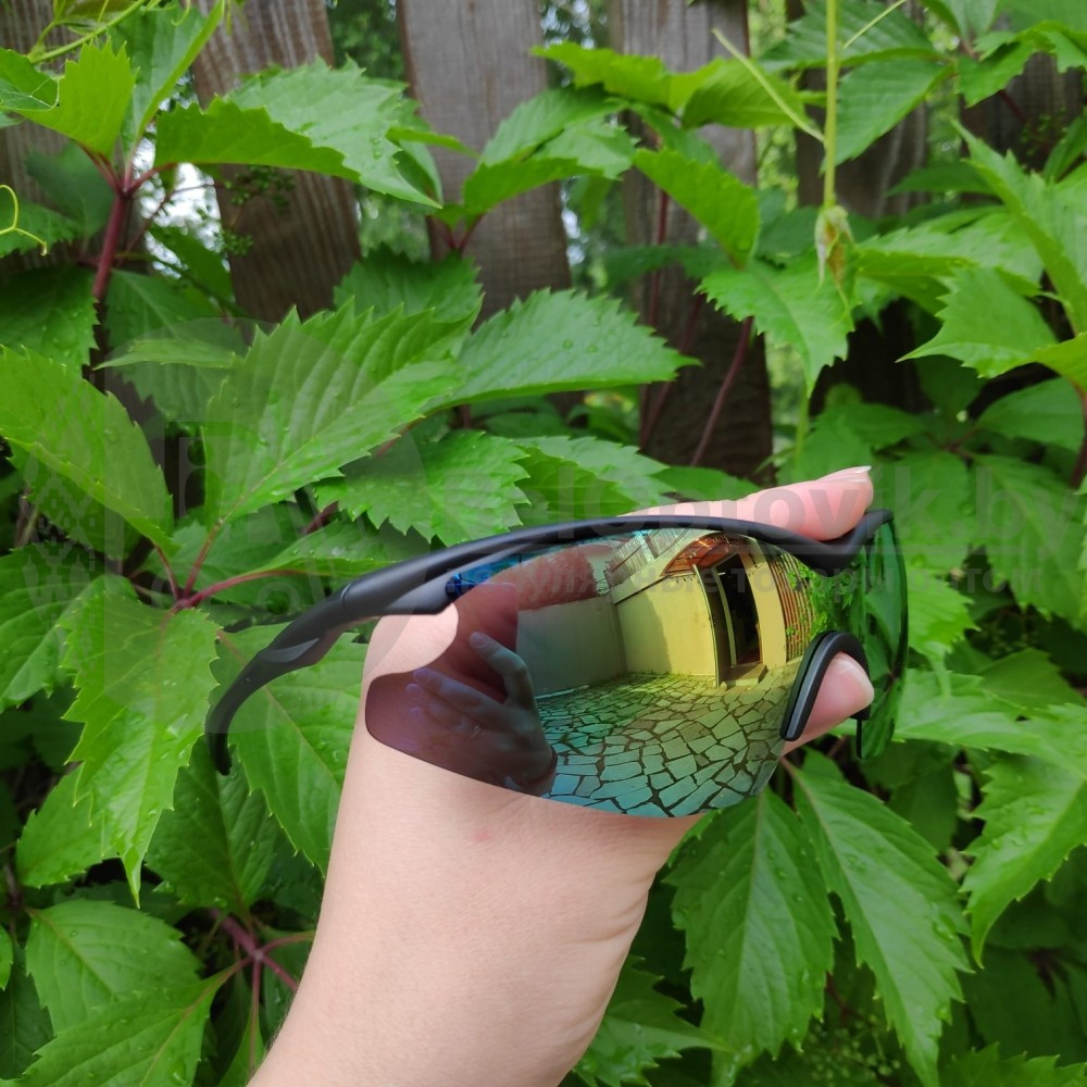 Солнцезащитные поляризованные антибликовые очки Tac Glasses для водителей и спорта (радужные) - фото 5 - id-p179626736