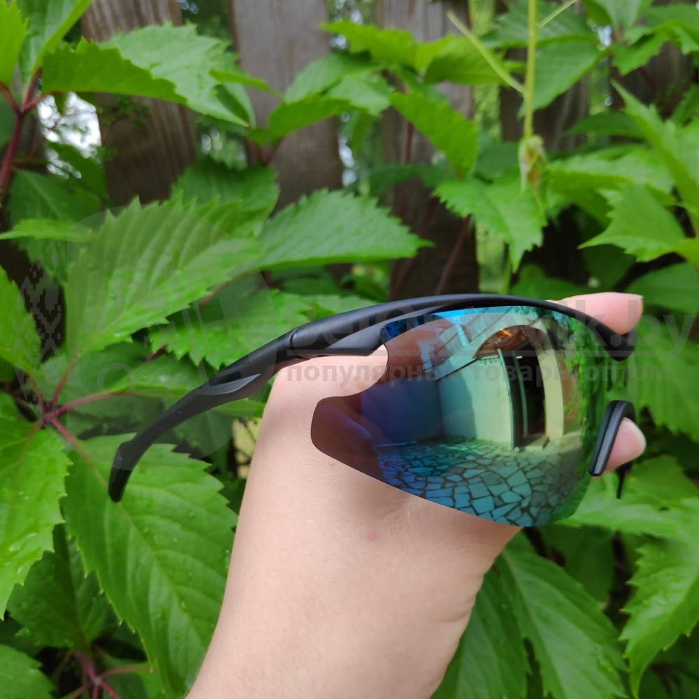 Солнцезащитные поляризованные антибликовые очки Tac Glasses для водителей и спорта (радужные) - фото 7 - id-p179626736