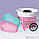 Аппарат для приготовления сладкой сахарной ваты RETRO Cotton Candy CARNIVAL, 500 W Розовая, фото 2