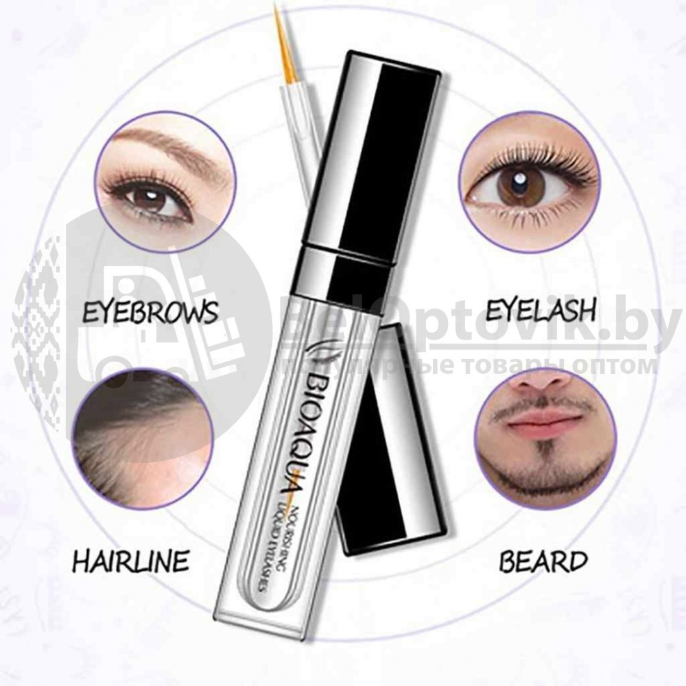 Ликвидация Сыворотка гель для роста ресниц и бровей Bioaqua Eyelashes, 7 ml - фото 4 - id-p179628774