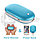 Грелка для рук и аккумулятор Power Bank Pebble Hand Warmer 5000 мАч Синий, фото 3