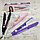 Керамический стайлер Плойка-гофре 3,0 см шир. для укладки волос NOVA SX-8006 Гофре Черная, фото 5