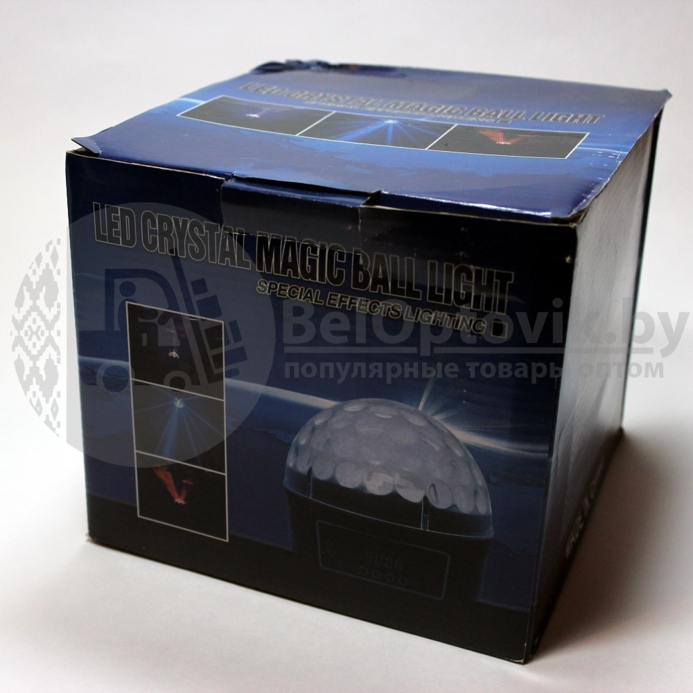 Диско-шар LED RGB Magic Ball Light, пульт ДУ, флешка (Высокое качество - Рекомендуем) - фото 6 - id-p179632052