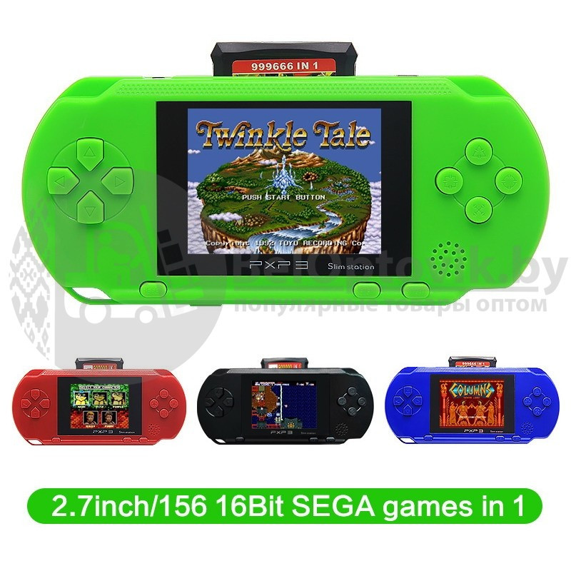 Портативная консоль (карманная приставка) Sega 2.7 дюймов 16 бит - фото 3 - id-p179629930