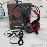 Игровые наушники Xtrike me GH505 Black Red  (накладные, беспроводные)