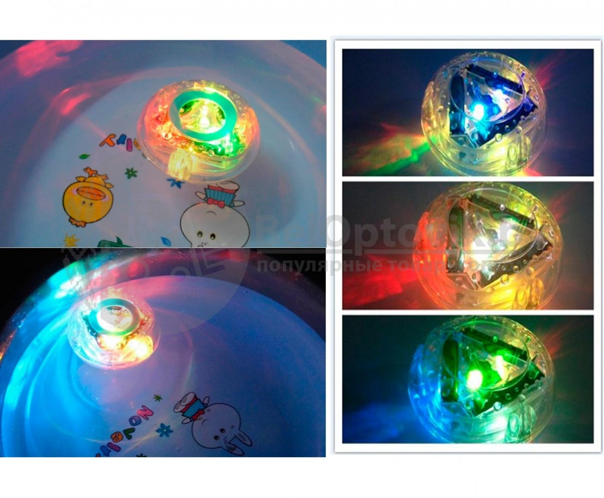 Светящаяся игрушка для купания в ванной Party in the Tub Калейдоскоп (Оригинал) - фото 2 - id-p179631095
