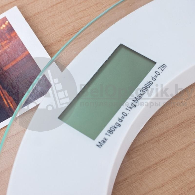 Весы напольные стеклянные круглые электронные Personal Scale PH-2015A (до 180 кг) - фото 2 - id-p179628838