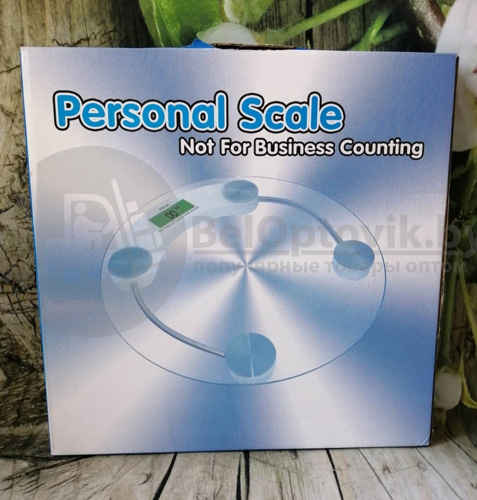 Весы напольные стеклянные круглые электронные Personal Scale PH-2015A (до 180 кг) - фото 4 - id-p179628838