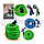 (КАЧЕСТВО) Шланг Xhose (Икс-Хоз) 60 метров поливочный (Икс-Хоз) саморастягивающийся с пульверизатором Зеленый, фото 7