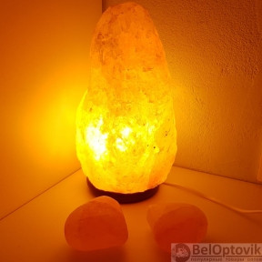 Соляной ионизирующий светильник-ночник Скала 4,5 кг