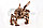 Деревянный конструктор (сборка без клея) Шагающий зообот UNIWOOD, фото 6