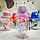 Поильник детский I LOVE YOU для воды и соков с трубочкой, 600 мл Розовый зайка, фото 4
