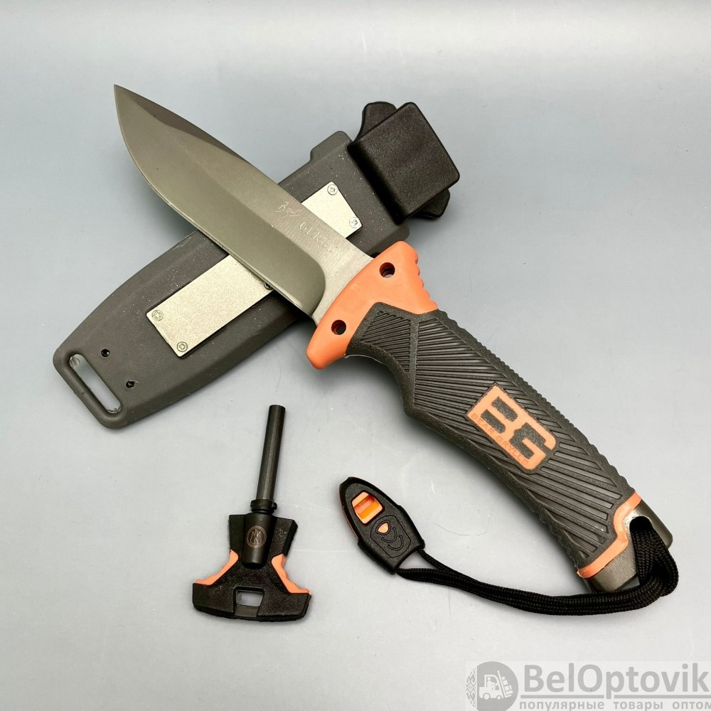 Нож для выживания с огнивом Gerber Bear Grylls - фото 4 - id-p179628935