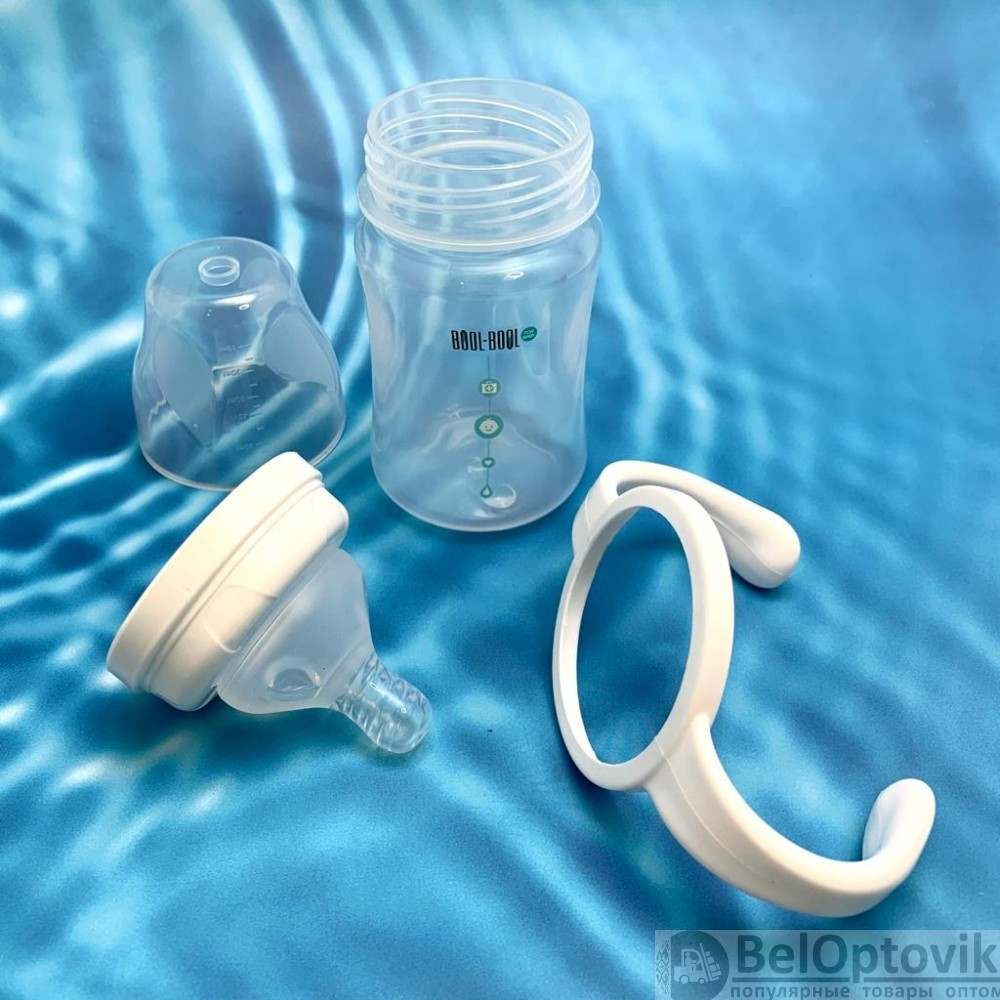 Бутылочка для кормления ULTRA MED с широким горлышком, съемными ручками, 150 мл (с 0 месяцев) - фото 7 - id-p179634369
