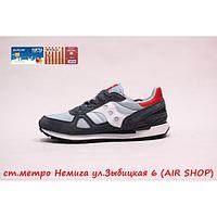 Saucony shadow grey/blue/red