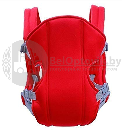 Рюкзак-слинг (кенгуру) для переноски ребенка Willbaby Baby Carrier, (3-12 месяцев) Красный - фото 4 - id-p179626992