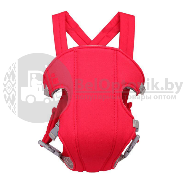 Рюкзак-слинг (кенгуру) для переноски ребенка Willbaby Baby Carrier, (3-12 месяцев) Красный - фото 10 - id-p179626992
