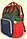 Сумка - рюкзак для мамы Baby Mo с USB /  Цветотерапия, качество, стиль Красный с карабином и креплением USB, фото 9