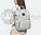 Сумка - рюкзак для мамы Baby Mo с USB /  Цветотерапия, качество, стиль Светло серый с карабином и креплением, фото 6