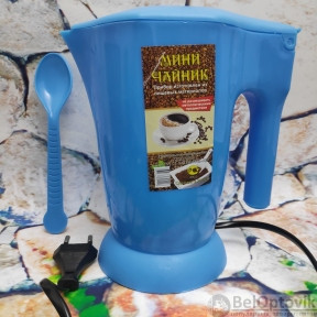 Электрический Мини-чайник,  Малыш  0,5 литра Синий, фото 1