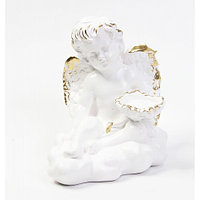 Статуэтка ангел с подсвечником малый золото арт.иа-7724з