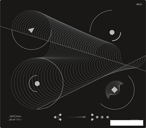 Варочная панель Krona Meridiana 60 BL, фото 2