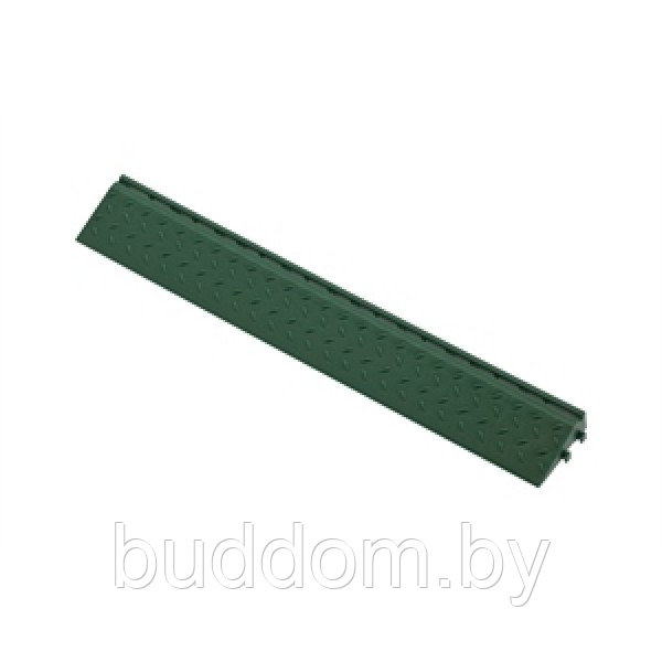 Боковой элемент обрамления с пазами под замки (зелёный) - фото 1 - id-p179643797