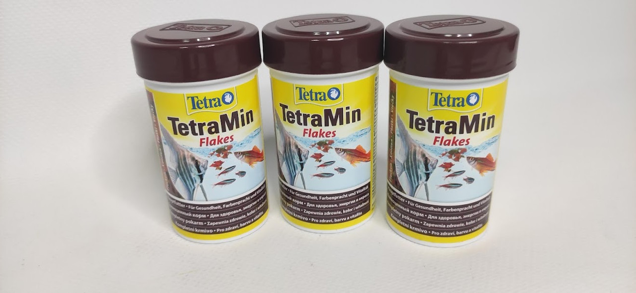 Корм для рыбок TetraMin Flakes (хлопья) -100 мл. - фото 1 - id-p179644652