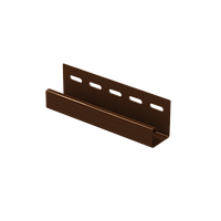 J-планка (ПВХ).0044.Н., 497 С , коричневый Ю-Пласт