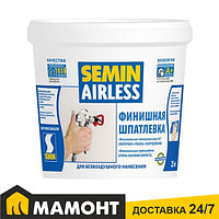 Шпатлевка финишная SEMIN AIRLESS CLASSIC (белая крышка), 25 кг