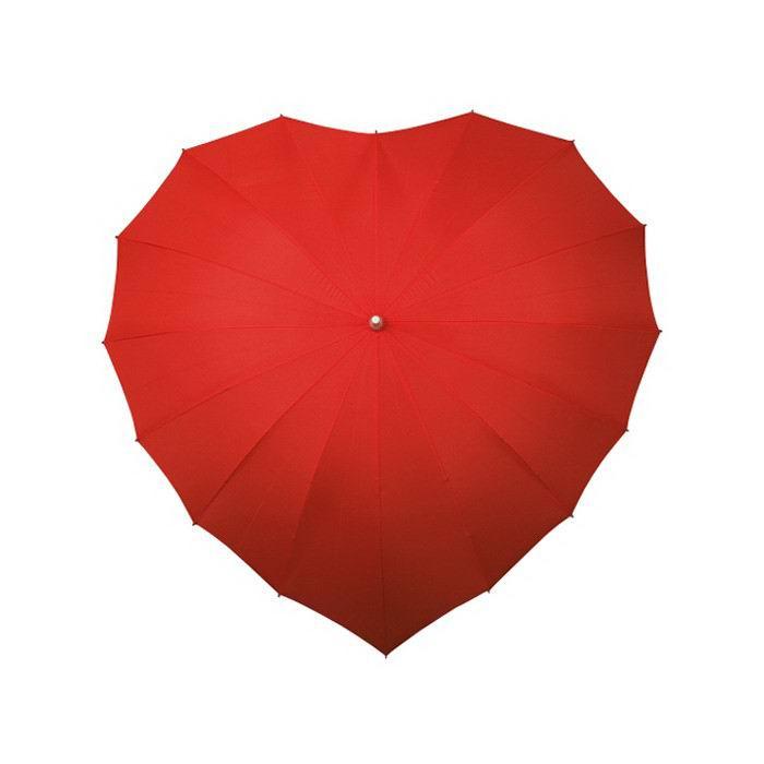 Зонт в виде сердца «Романтичный»