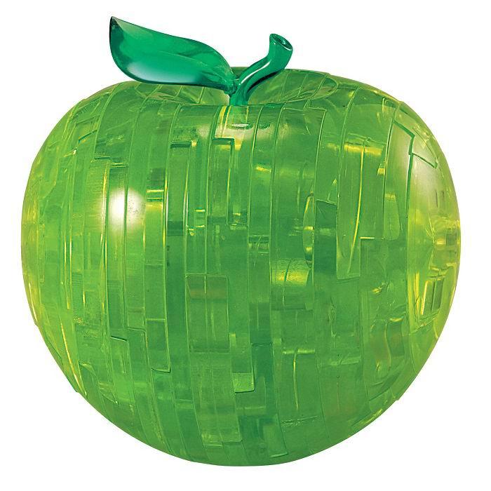Объемный 3D пазл «Яблоко» зеленое - фото 1 - id-p50733901
